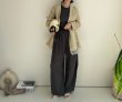 画像12: ●限定SALE●サロペとしてもパンツとしても使える◎【6/11LIVEアイテム】●2wayリネンカーブサロペ (12)