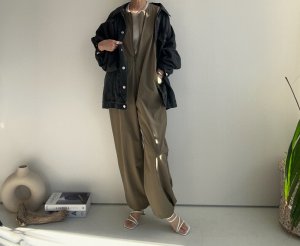 画像18: ●SALE●メーカー在庫限り●【3/31 LIVEアイテム】●ストレッチナイロンで伸縮性◎●ジップデザインオールインワン