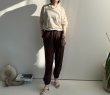 画像30: ●大人っぽとろみ素材と美シルエット●【3/24 LIVEご紹介アイテム】とろみジョガーパンツ (30)