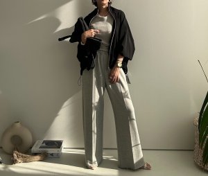 画像25: 【2/22 LIVEご紹介アイテム】美シルエット!!スエットワイドパンツ