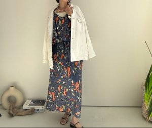 画像32: ●【2/11 LIVEご紹介アイテム】●前後2wayで着られる◎全色素敵!!なヴィンテージライクフラワービスチェトップス