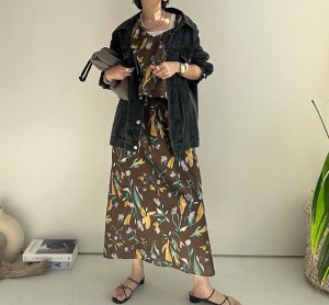 画像25: ●【2/11 LIVEご紹介アイテム】●前後2wayで着られる◎全色素敵!!なヴィンテージライクフラワービスチェトップス