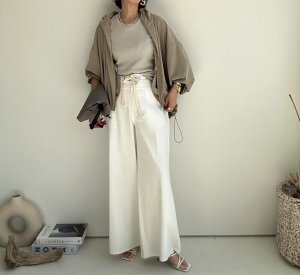 画像10: ●こっくり大人っぽいリブタンク●【LIVEご紹介アイテム】●大人のインナータンク●クルーネック細リブタンク(ブラウン)