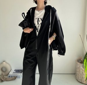 画像21: ●SALE●メーカー在庫限り●【3/31 LIVEアイテム】●ストレッチナイロンで伸縮性◎●ジップデザインオールインワン