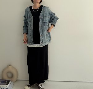 画像6: ●過去1ロンTシリーズ●【10/23 LIVEご紹介アイテム】冬の必須アイテム●伸びーる裏起毛トップス●過去1ロンT●お餅ロンT【インナー使い出来るベーシックタイプ】