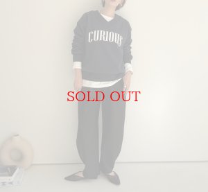 画像2: ●SALE●【12/25 LIVEアイテム】裏ボアであったか●Vネック裏ボアロゴスエット（ホワイト）