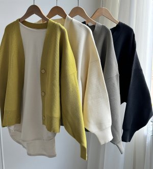 画像3: ●在庫限り●【LIVEご紹介アイテム】●ボリュームスリーブカーディガン