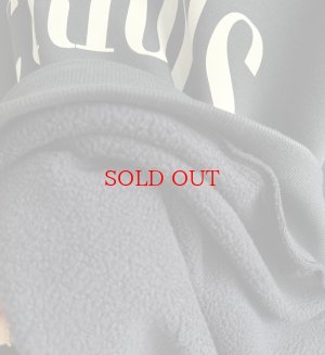 画像5: ●SALE●【12/25 LIVEアイテム】裏ボアであったか●Vネック裏ボアロゴスエット（ホワイト）