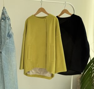 画像6: ●【LIVEご紹介アイテム】●ペコラムウールコクーンコート