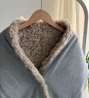 画像3: ●リバーシブル●【LIVEご紹介アイテム】●ボア×スエットリバーシブルショールベスト