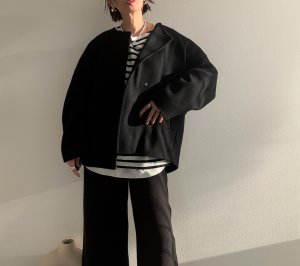 画像7: ●【LIVEご紹介アイテム】●ペコラムウールコクーンコート