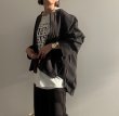 画像16: ●【LIVEご紹介アイテム】●ウールライクストレッチコクーンコート (16)
