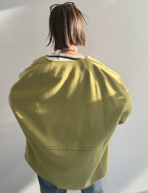 画像15: ●【LIVEご紹介アイテム】●ペコラムウールコクーンコート