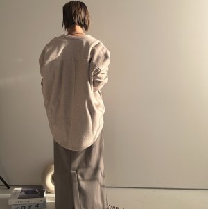 画像8: ●【LIVEご紹介アイテム】●ウールライクストレッチコクーンコート