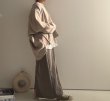 画像9: ●【LIVEご紹介アイテム】●ウールライクストレッチコクーンコート (9)