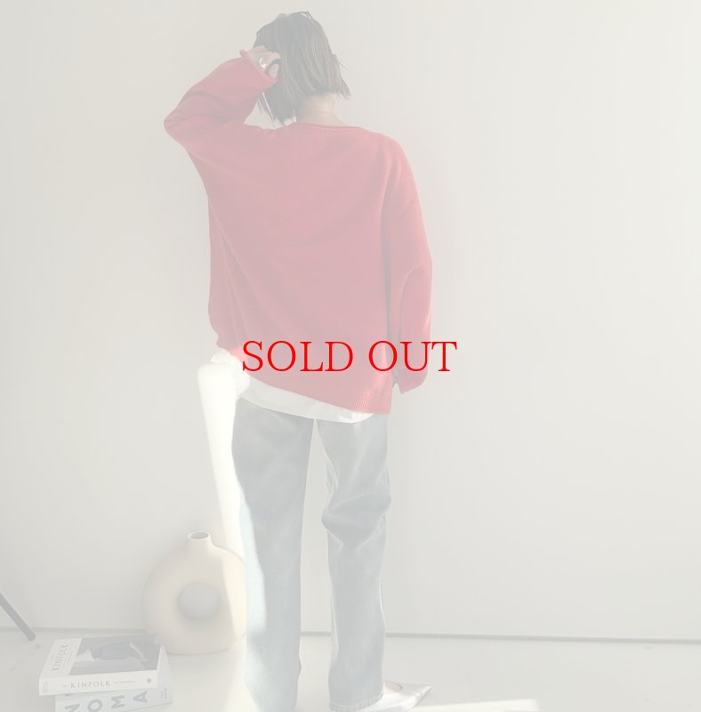 画像9: ●高品質◎Yamagata Knit●【11/9LIVEアイテム】Yamagataクルーネックニット (9)
