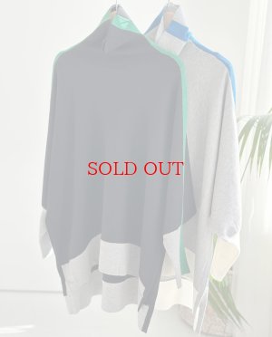 画像1: ●オシャレ配色【LIVEご紹介アイテム】配色オーバードルマンニット