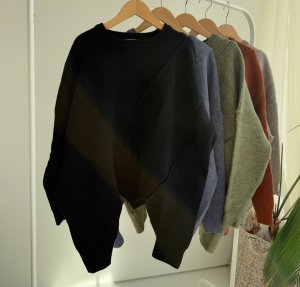 画像4: ●SALE【11/18 LIVEアイテム】アシンメトリー変形オーバーニット