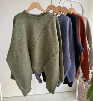 画像5: ●SALE【11/18 LIVEアイテム】アシンメトリー変形オーバーニット