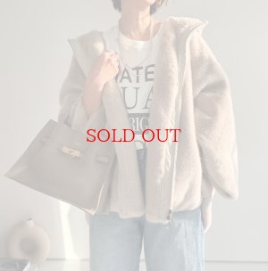 画像15: ●上質エコファーワイドスリーブフーディジャケット●【LIVEご紹介アイテム】