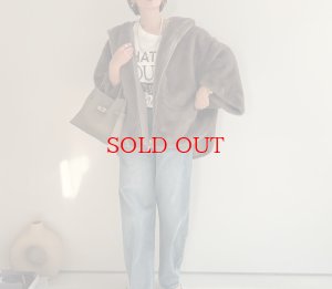 画像10: ●上質エコファーワイドスリーブフーディジャケット●【LIVEご紹介アイテム】