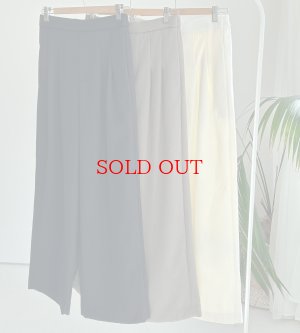 画像4: ●あったか裏ふわ素材◎裏毛布ワイドパンツ【LIVEご紹介アイテム】