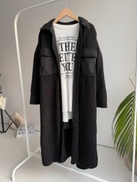 ⚫︎SALE⚫︎【LIVE ご紹介アイテム】ボアシャツワンピ