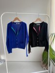 画像1: ⚫︎SALE⚫︎【LIVE ご紹介アイテム】配色ラインカーディガン (1)