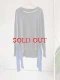 ⚫︎SALE⚫︎【LIVE ご紹介アイテム】パール配色ニット