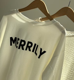 画像5: 【1/13 LIVEご紹介アイテム】●透かし編ニット&ロゴロンT(SARATと同生地)SET