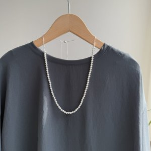 画像3: 【LIVEご紹介アイテム】●調整可能◎ボールチェーンハーフネックレス