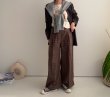 画像6: 【1/15 LIVEご紹介アイテム】細ベルト付ワイドパンツ (6)