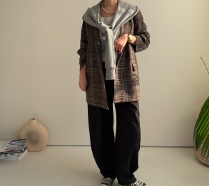 画像6: 【1/15 LIVEご紹介アイテム】着脱可能!!フード付Wボタンオーバージャケット