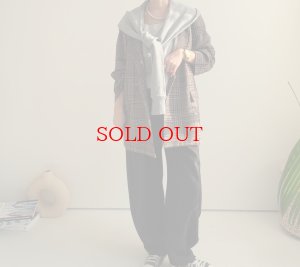 画像8: ●SALE●【11/18 LIVEアイテム】着脱可能!!フード付Wボタンオーバージャケット