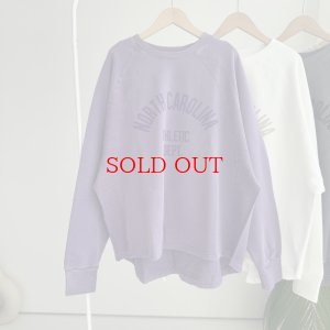 画像4: ●一部カラーのみ期間限定再販【2/22 LIVEご紹介アイテム】ウオッシュカラーマシュマロロゴスエット