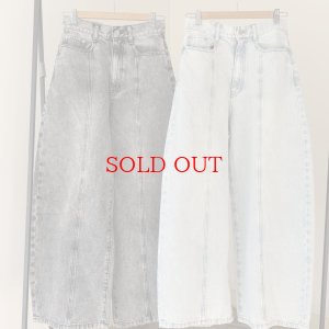 画像1: ◎期間限定掲載◎【 1/17 LIVEご紹介アイテム】セットアップ可能◎カーブシルエットデニム