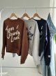 画像5: 【1/21 LIVEご紹介アイテム】●刺繍ロゴスエット (5)
