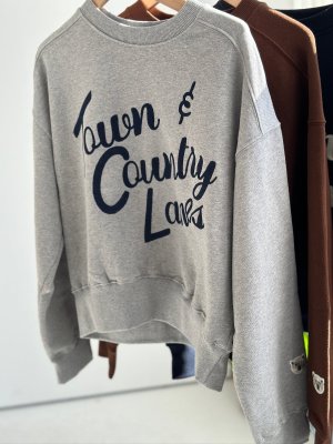 画像3: 【1/21 LIVEご紹介アイテム】●刺繍ロゴスエット