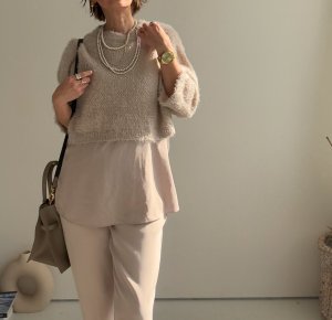 画像6: ●SALE●【1/21 LIVEご紹介アイテム】●シャギーショートニット