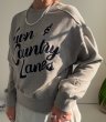 画像2: 【1/21 LIVEご紹介アイテム】●刺繍ロゴスエット (2)