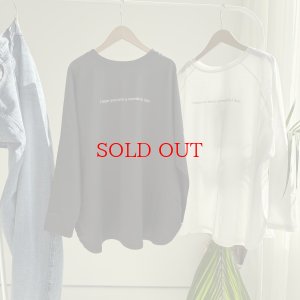 画像4: 【1/25 LIVEご紹介アイテム】●転写ロゴプリントロンT