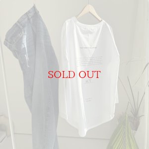 画像4: 【1/25 LIVEご紹介アイテム】●前後ロゴロンT