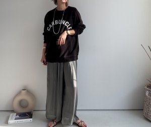 画像3: 【2/14 LIVEご紹介アイテム】●グリッターシアーワイドパンツ