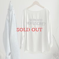 【LIVEご紹介アイテム】ベーシックマルチシリーズ刺繍ロゴトップス