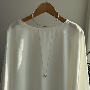 画像6: 【3/1 LIVEご紹介アイテム】裾ドレープデザイントップス