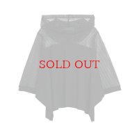 ●数量わずか‼︎●メーカー在庫限り【5/15 展示会LIVEご紹介アイテム】メッシュデザイン変形フーディ