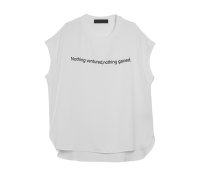 ●奇跡在庫●在庫限り【2/16 LIVE】●シンプルロゴフレンチオーバータンク