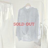 ●再販！！【3/4 LIVEご紹介アイテム】裾アレンジシアーデニムシャツ