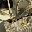 画像9: ●追加！SALE【6/5 LIVEご紹介アイテム】本革×ラフィアトートバッグ (9)