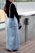 画像1: ●数量限定メーカーフリー分解放●【5/23 LIVEご紹介アイテム】大人デニムジャンスカ (1)